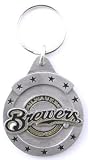 Milwaukee Brewers Pewter Keychain