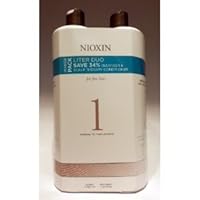 Nioxin Scalp Therapy & Cleanser System #1 Liter Combo Set