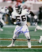 Signed Taylor, Lawrence (New York Giants) 8x10 Photo
