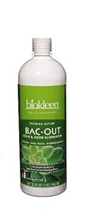 Biokleen Bac-Out Stain & Odor Eliminator with Live Enzyme Cultures 32 fl oz (946 ml)