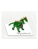 MIX The 2 Headed Dragon - Tynies Miniature Glass FigurineIMAGE