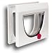 4-Way Locking Cat-Flap Classic Model - White