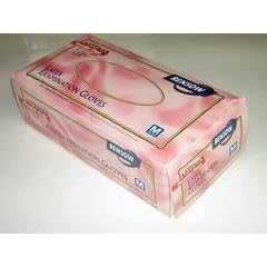 Rensow Powder Free Latex Exam Gloves Medium (100/box)