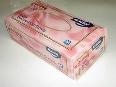 Rensow Powder Free Latex Exam Gloves Small(100/box)
