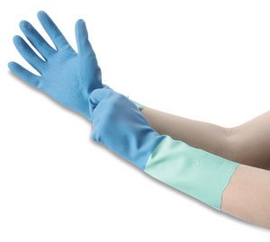 Nitrile Rubber Gloves - Medium, Nitrile Rubber Gloves, 1 Pair