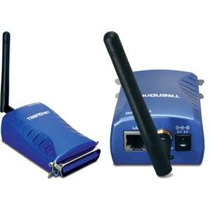 TRENDnet, 1port Print Serv.Paral.wireles (Catalog Category: Networking- Wireless B, B/G, N / Print Servers)