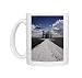 Suitcases with aircraft taking off Photo Mugs