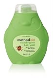 method kid Squeaky Green Body Wash, Crisp Apple 10 fl oz (295 ml)