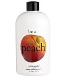 philosophy peach shampoo, shower gel, and bubble bath