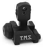 AR TACTICAL FLIP UP BACKUP REAR SIGHT W/ MAD APERTURES