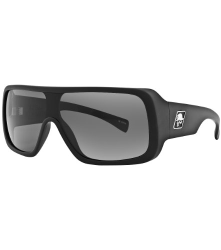 :Metal Mulisha Black Lens Matte Black Frame Sentry Sunglasses