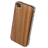 REAL WOODEN CASE COVER 「WoodGrain-木目-」-アンデスチーク- for iPhone4/iPhone4S