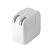 Fashionable Travel AC Charger USB Power Adapter with USB Data Cable for AT&T Apple iPhone 4 16GB 32GB / 3G 8GB 16GB / 3G S 16GB 32GB iPod Touch 3G WiFi 16GB 32GB 64GB iPod classic nano mini shuffle 3G - WHITE