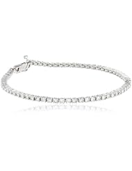 14k Gold 4-Prong Diamond Tennis Bracelet (2 cttw, H-I Color, I1-I2 Clarity)