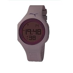 Puma loop Herren / Damenuhr Sportuhr Digitaluhr Brown /Lila