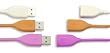 Flip USB Cables for Flip Camcorders (Pink, Orange, White)