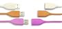 Flip USB Cables for Flip Camcorders (Pink, Orange, White)