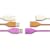 Flip USB Cables for Flip Camcorders (Pink, Orange, White)