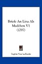 Briefe an Lina ALS Madchen V1 (1797)