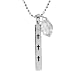 Choose from Two Sterling Silver Message Pendants, Only $17.99