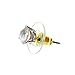 Earring Backs - 100pcs - Metal Earplugs - Bullet Clutch Earring Backs - 11mm with Kare & Kind® Retail Packaging( Gold)