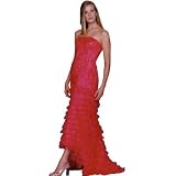 Formal Evening Gown. Beaded Strapless Dress for Prom, Party, Wedding by Sean Collection (192)