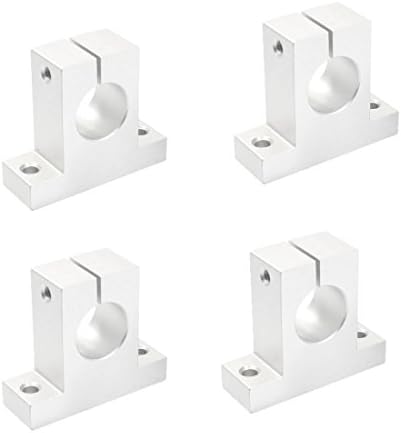 4Pcs Aluminum SK20 20mm Shaft Support Block Linear Motion
