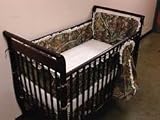 Bonnie and Children's Camouflage Crib Set (Girl, Timber)