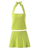 Spiegel Skirted Halter Tankini Control Swimsuit