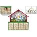 Wooden Style Advent Calendar