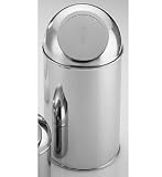 Medium Stainless Steel Trash Can