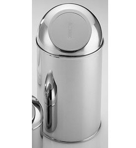 Medium Stainless Steel Trash Can