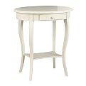 Martha End Table - Antique Ivory
