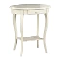 Martha End Table - Antique Ivory