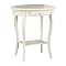 Martha End Table - Antique Ivory