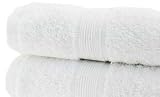 Kitchen & Housewares : Egyptian 100% Cotton White 500gsm Bath Sheet