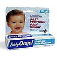 Baby Orajel Teething Pain Medicine For Fast Teething Pain Relief, Regular - 0.33 Oz