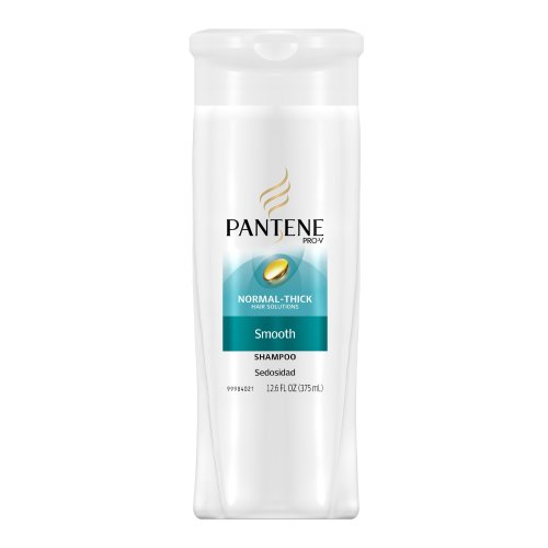 ways to get thicker hair Discount Pantene Pro-V Normal-Thick Hair Solutions Smooth Shampoo, 12.6-Fluid Ounce (Pack of 6)