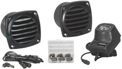 Cool Components PK-CV1-BLK Cabinet Vent Pkg 1 Basic Sys Blk
