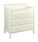 Roxanne 3 Drawer Changer in Ebony Finish By Da Vinci Baby Furniture