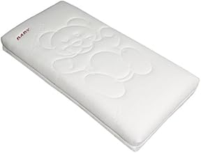 Betten-ABC 4250639101524 ABC Junior-Duo Baby- und Kindermatratze mit Trittkante, Baby- und Kleinkindseite, abnehmbarer und waschbarer Bezug mit Aloe Vera, Gr&ouml;&szlig;e 70 x 140 cm