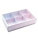 Craft Paper Moon cake Box With Clear Lid And Dividers Bakery Gift Packaging 10 Counts (Unicorn 6 Cavity)