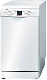 Bosch SPS53E12GB 45cm Dishwasher, 9 Place Settings, 5 Programmes, A+Aa Rated, White,  from Bosch