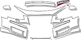 3M Lackschutz Folie Frontschutzset transparent incl. Ladekante (Audi A3 Sportback ab 2005)