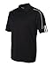 adidas A76 Men's Climalite 3-Stripes Cuff Piqu̩ Polo Black/White