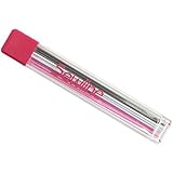 Sewline Mechanical Fabric Pencil Lead Refill, White, Black and Pink