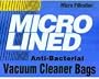 Micro-Lined Type S Vacuum Bags (36pk) for Hoover Canister Vacuum Cleaners -