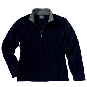 Mens Casual Eclipse Knit Pullover Navy