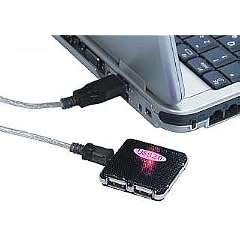 USB-Hub MicroSize. 4-Port. 2.0