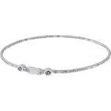 Phiten Star Titanium Necklace - White 22 Inch